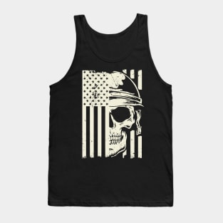 Veteran American Flag Tank Top